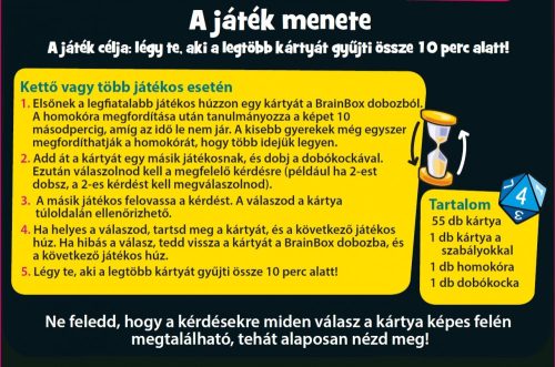 BrainBox Farm memória fejlesztő társasjáték 
