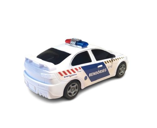 Rendőr játékautó, lendkerekes Magyar Rendőrség felirattal, 23x11 cm  