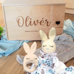 ÖKODEKO Babaváró box kisfiúknak– Kézműves termék  ÖKODEKO Babaváró box kisfiúknak– Kézműves termék