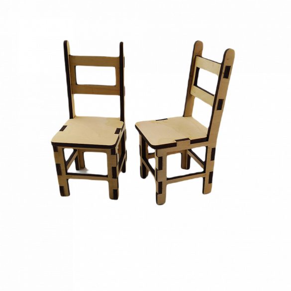 Sofi bababútor, szék étkezőasztalhoz 100 cm-es babaházhoz